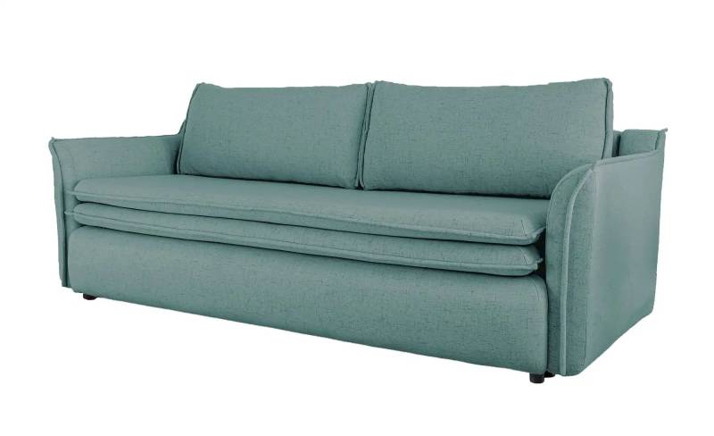 Miuform Einzelsofa mit Schlaffunktion Charming Charlie ¦ blau ¦ Maße (cm): B: 225 H: 85 Polstermöbel > Sofas > 3-Sitzer - Höffner