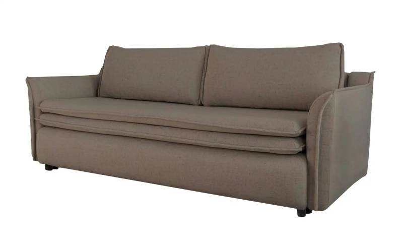 Miuform Einzelsofa mit Schlaffunktion Charming Charlie ¦ braun ¦ Maße (cm): B: 225 H: 85 Polstermöbel > Sofas > 3-Sitzer - Möbel Kraft