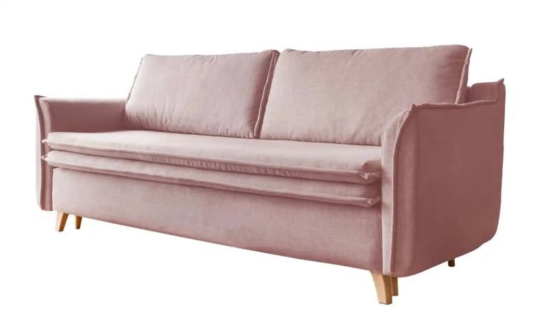 Miuform Einzelsofa mit Schlaffunktion Charming Charlie  ¦ rosa/pink ¦ Maße (cm): B: 225 H: 85 Polstermöbel > Sofas > 3-Sitzer - Möbel Kraft