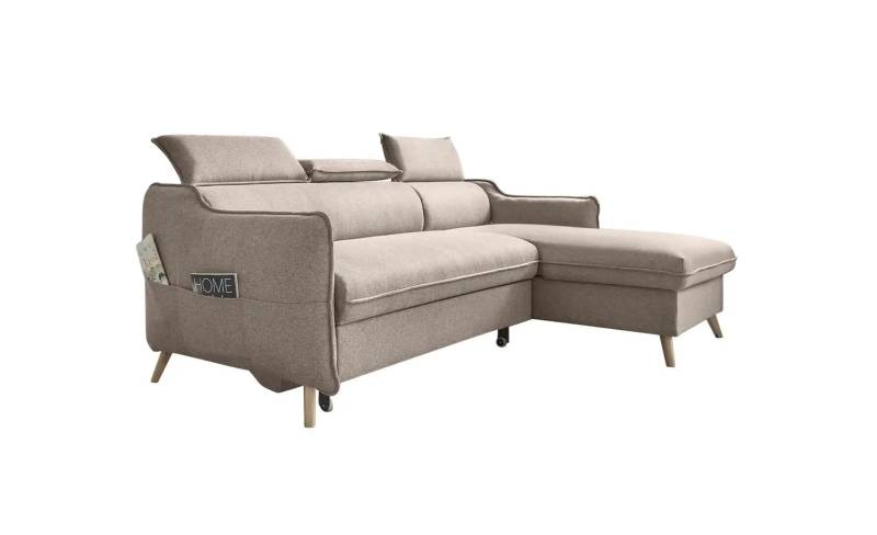 Miuform Ecksofa mit Schlaffunktion Sweet Harmony ¦ beige ¦ Maße (cm): B: 228 H: 95 Polstermöbel > Sofas > Ecksofas - Möbel Kraft