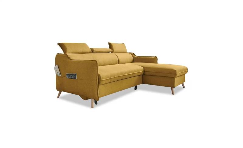 Miuform Ecksofa mit Schlaffunktion Sweet Harmony ¦ gelb ¦ Maße (cm): B: 228 H: 95 Polstermöbel > Sofas > Ecksofas - Möbel Kraft