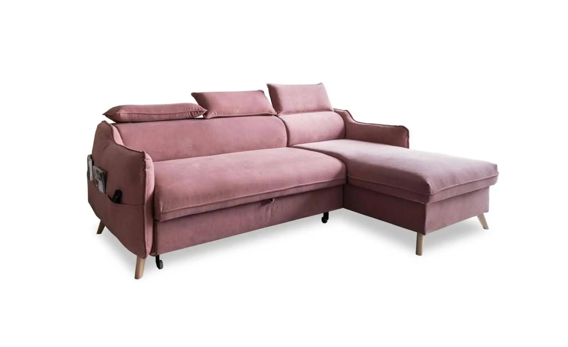 Miuform Ecksofa mit Schlaffunktion Sweet Harmony ¦ rosa/pink ¦ Maße (cm): B: 228 H: 95 Polstermöbel > Sofas > Ecksofas - Möbel Kraft