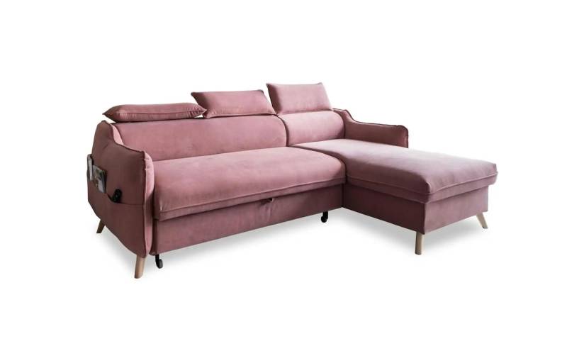 Miuform Ecksofa mit Schlaffunktion Sweet Harmony ¦ rosa/pink ¦ Maße (cm): B: 228 H: 95 Polstermöbel > Sofas > Ecksofas - Möbel Kraft