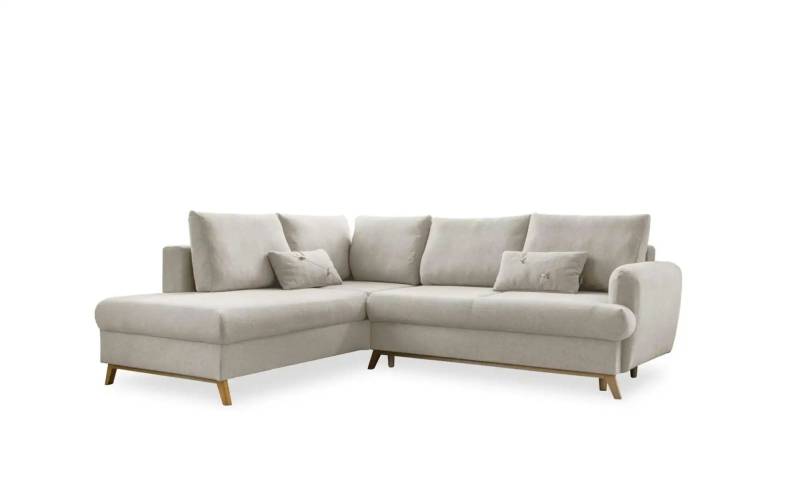 Miuform Ecksofa mit Schlaffunktion   ¦ beige ¦ Maße (cm): B: 242 H: 90 Polstermöbel > Sofas > Ecksofas - Höffner