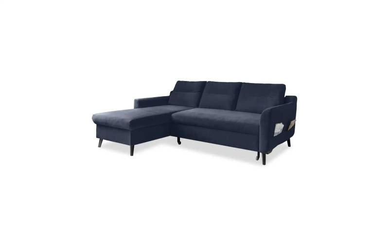 Miuform Ecksofa mit Schlaffunktion Stylish Stan ¦ blau ¦ Maße (cm): B: 224 H: 90 Polstermöbel > Sofas > Ecksofas - Möbel Kraft