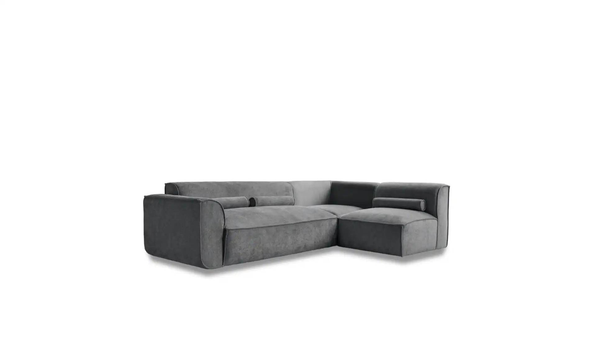 Miuform Ecksofa modular Flex Felix ¦ grau ¦ Maße (cm): B: 265 H: 70 Polstermöbel > Sofas > Ecksofas - Möbel Kraft