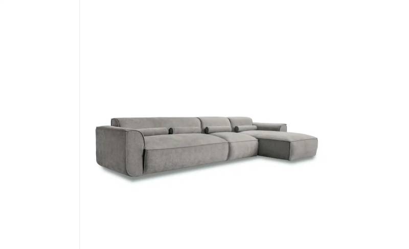Miuform Ecksofa modular Flex Felix ¦ grau ¦ Maße (cm): B: 340 H: 70 Polstermöbel > Sofas > Ecksofas - Höffner