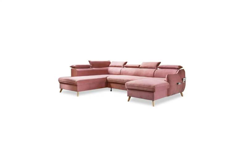 Miuform Wohnlandschaften mit Funktion   ¦ rosa/pink ¦ Maße (cm): B: 321 H: 95 Polstermöbel > Sofas > Schlafsofas - Möbel Kraft