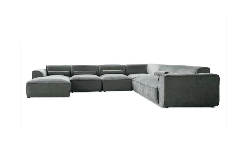 Miuform Wohnlandschaft modular Flex Felix ¦ grün ¦ Maße (cm): B: 337 H: 70 Polstermöbel > Sofas > Wohnlandschaften - Möbel Kraft