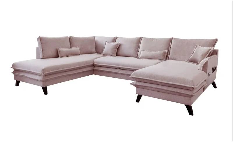 Miuform Wohnlandschaft mit Schlaffunktion Charming Charlie ¦ rosa/pink ¦ Maße (cm): B: 302 H: 90 Polstermöbel > Sofas > Schlafsofas - Möbel Kraft