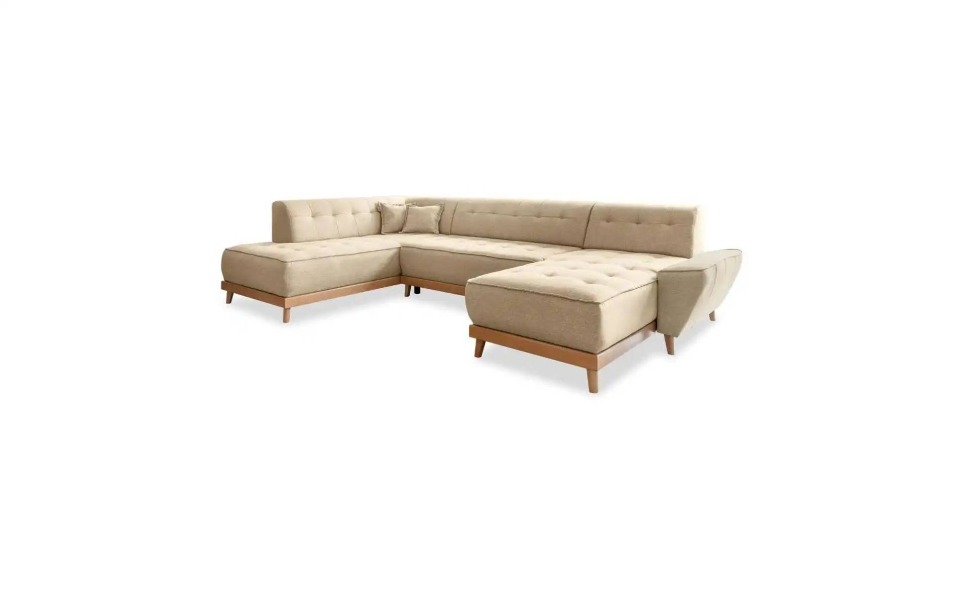 Miuform Wohnlandschaft mit Schlaffunktion Dazzling Daisy ¦ beige ¦ Maße (cm): B: 330 H: 77 Polstermöbel > Sofas > Schlafsofas - Möbel Kraft