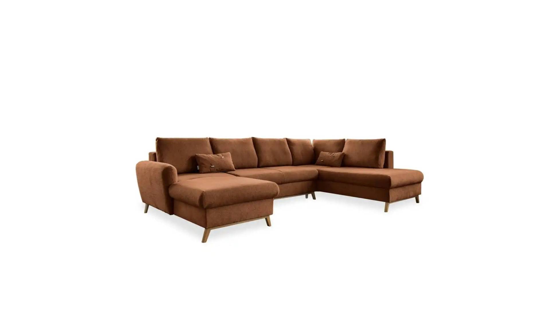 Miuform Wohnlandschaften mit Funktion   ¦ rot ¦ Maße (cm): B: 312 H: 90 Polstermöbel > Sofas > Wohnlandschaften - Höffner
