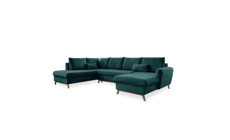 Miuform Wohnlandschaften mit Funktion   ¦ türkis/petrol ¦ Maße (cm): B: 312 H: 90 Polstermöbel > Sofas > Wohnlandschaften - Höffner