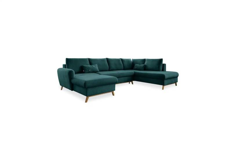 Miuform Wohnlandschaften mit Funktion   ¦ türkis/petrol ¦ Maße (cm): B: 312 H: 90 Polstermöbel > Sofas > Wohnlandschaften - Höffner