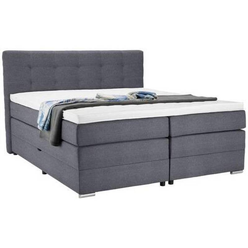 Moderano BOXSPRINGBETT Blaugrau