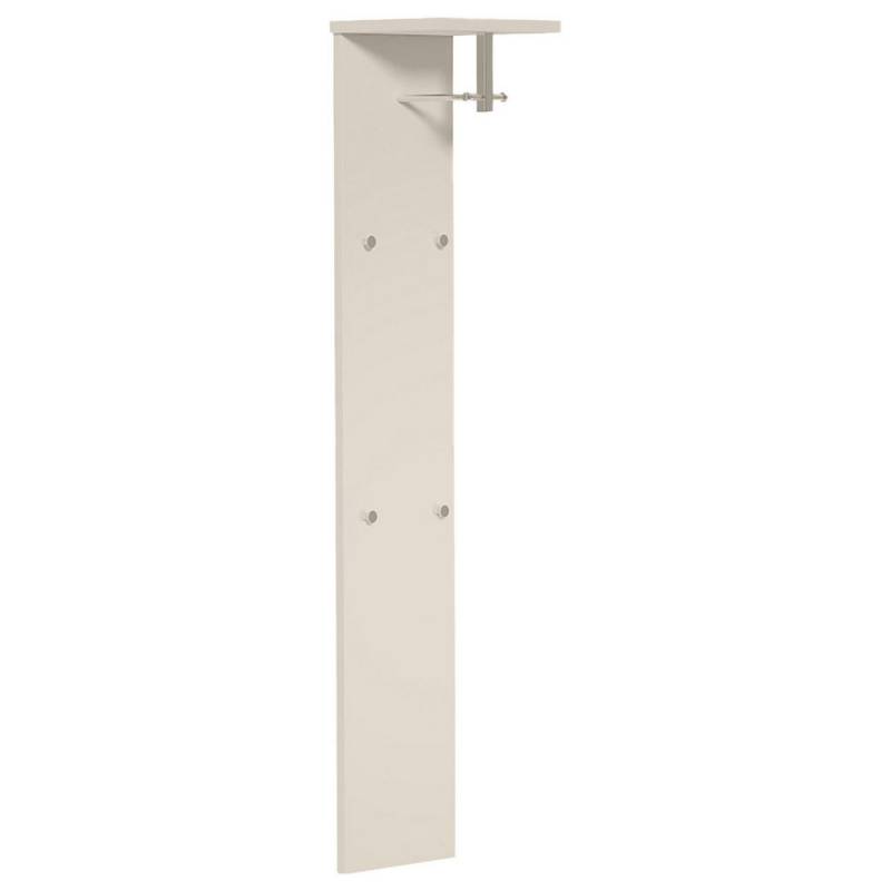 Moderano GARDEROBENPANEEL Taupe, Chrom