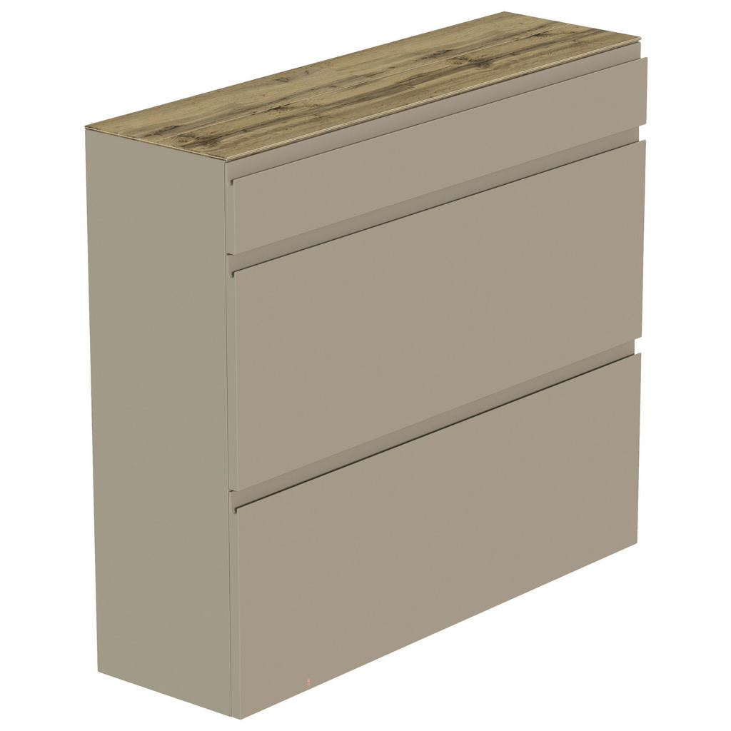Moderano SCHUHKIPPER Taupe, Eiche