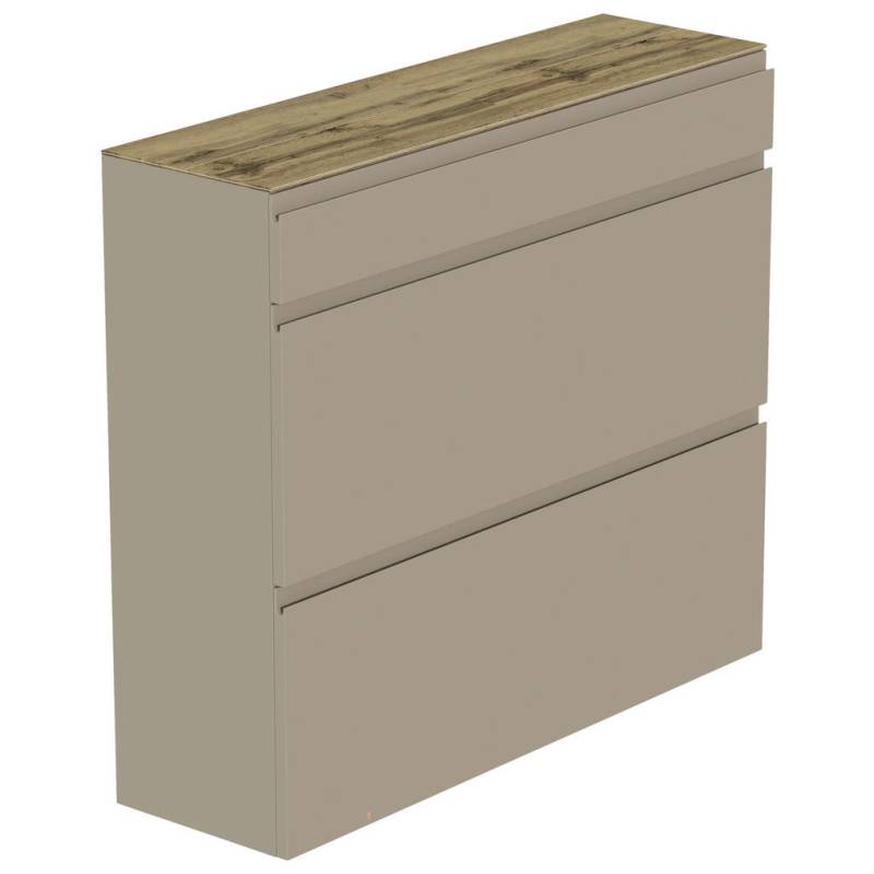 Moderano SCHUHKIPPER Taupe, Eiche
