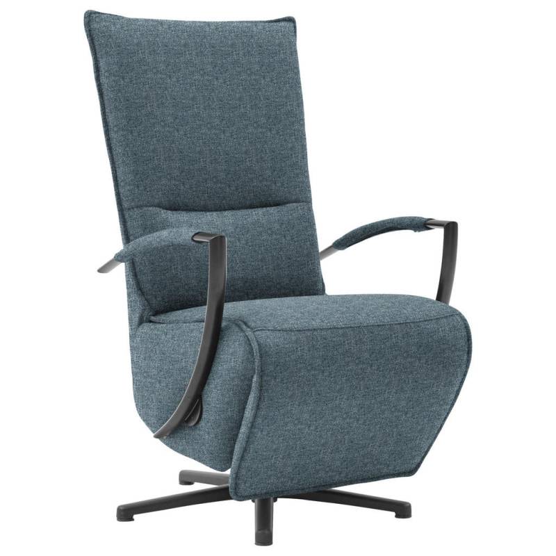 Moderano RELAXSESSEL Blau, Schwarz