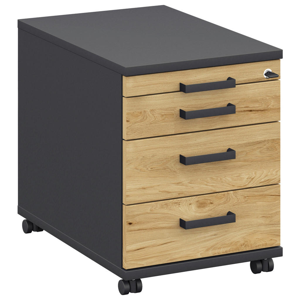 Moderano ROLLCONTAINER Hickory
