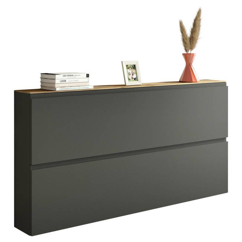Moderano SCHUHKIPPER Anthrazit, Eiche