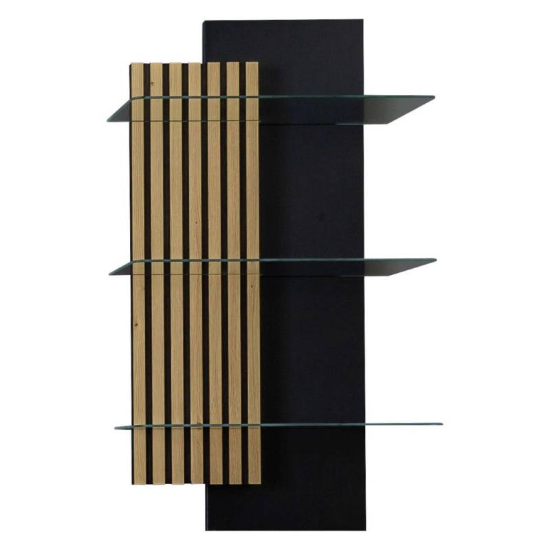 Moderano WANDREGAL Anthrazit, Wildeiche