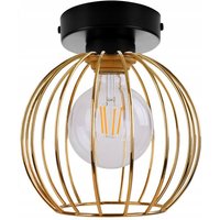 Moderne Deckenleuchte Goldene Drahtlampe Led