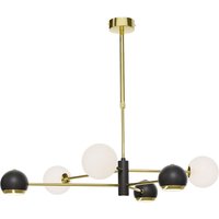 Moderne Deckenleuchte in Gold Schwarz L:94 cm blendarm von Zaklad Wielobranzowy Export-Import-Jupiter