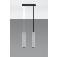 Moderne Hängelampe Beton 2x GU10 Modern Küche Esszimmer von Sollux