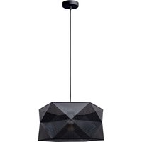 Moderne Hängelampe Stoff blendarm E27 L:70 Schwarz Moderne Hängelampe Stoff blendarm E27 L:70 Schwarz von Belis