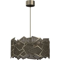 Moderne Pendelleuchte in Gold B:49,5 cm E27 dekorativ von Luminex
