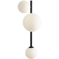 Moderne Wandleuchte blendarm E27 E14 Glas Metall Moderne Wandleuchte blendarm E27 E14 Glas Metall von ALDEX