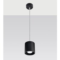 Moderne runde Pendelleuchte Innenlampe RODA von Sollux