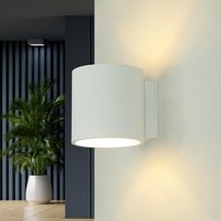 Moderne runde Wandleuchte RODA Weiß von Sollux