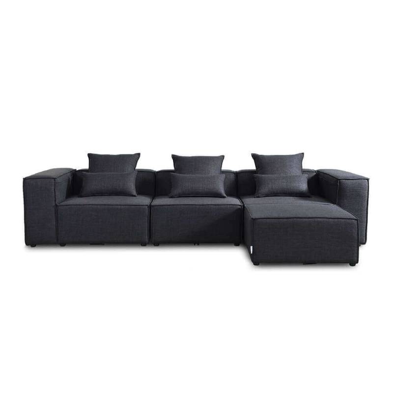Modulares Sofa VERONA - L Anthrazit