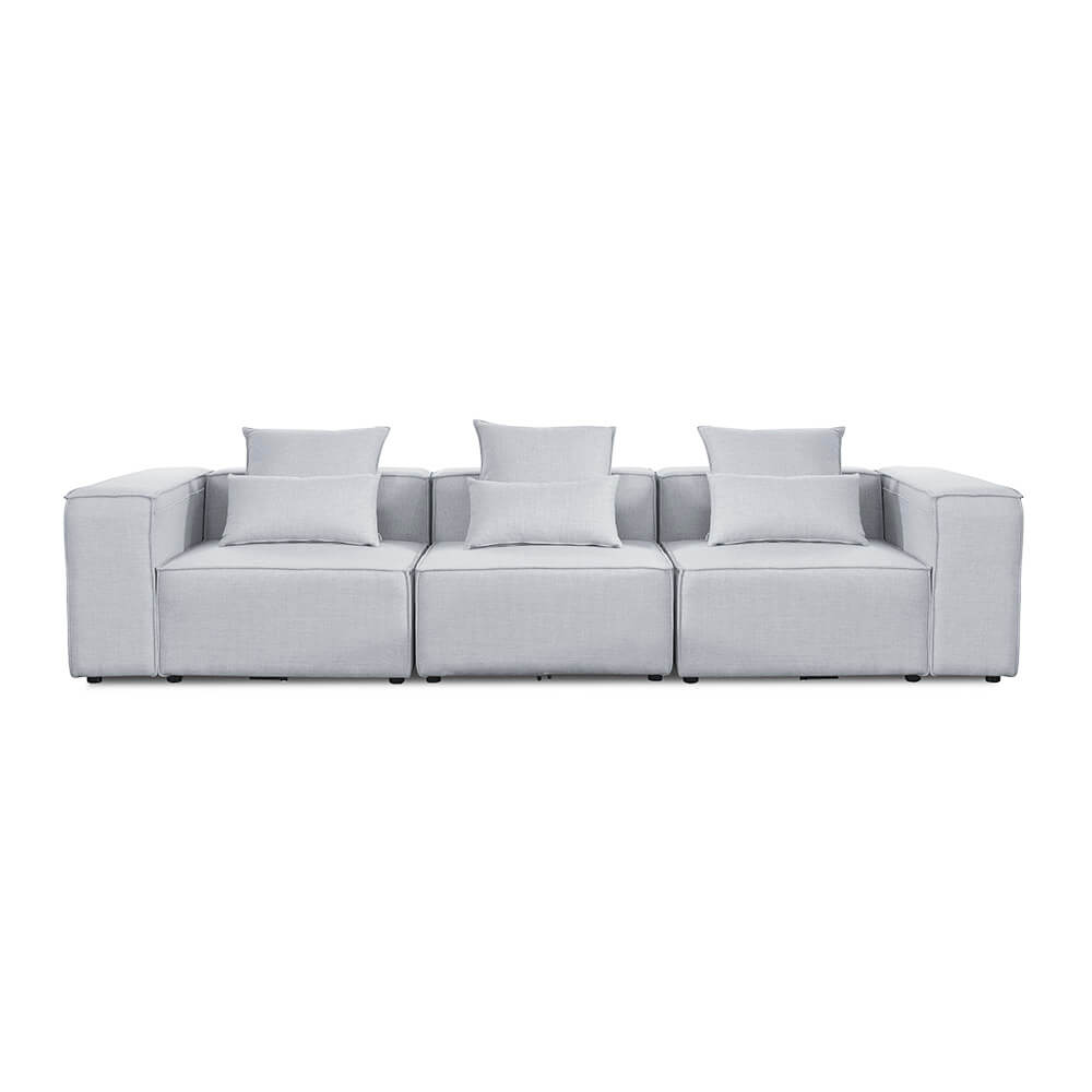 Modulares Sofa VERONA - M Hellgrau