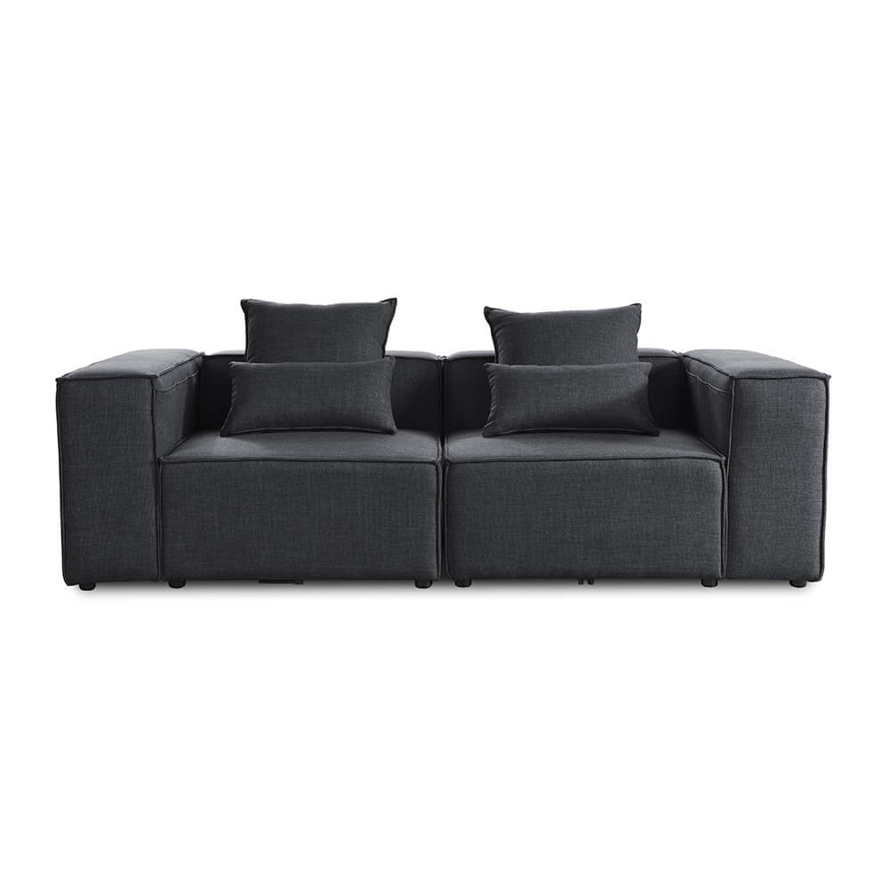 Modulares Sofa VERONA - S Anthrazit