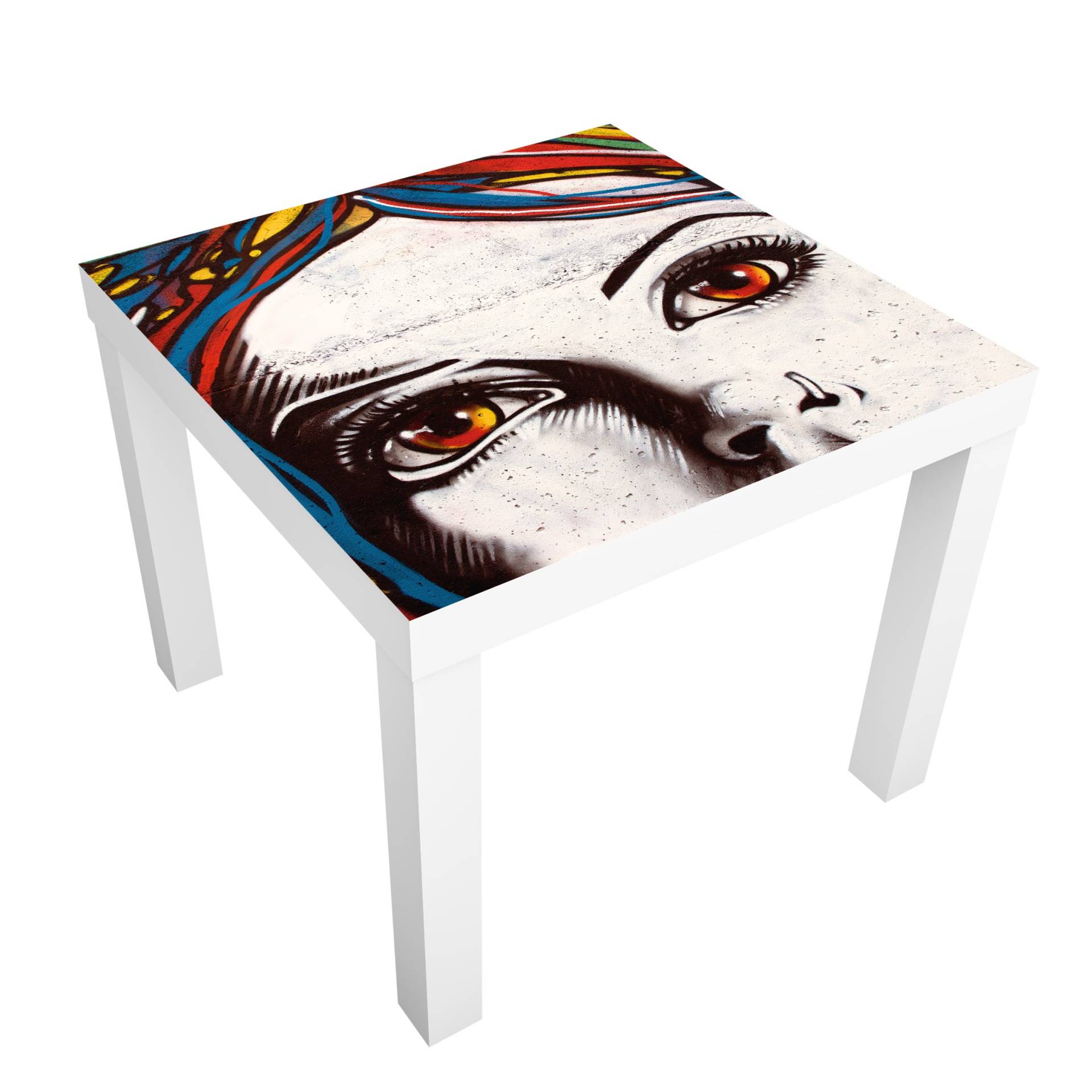 Möbelfolie für IKEA Lack Punk Graffiti