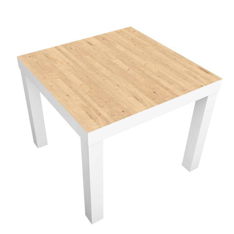 Möbelfolie für IKEA Lack Tisch 55 x 55 cm Apfelbirke