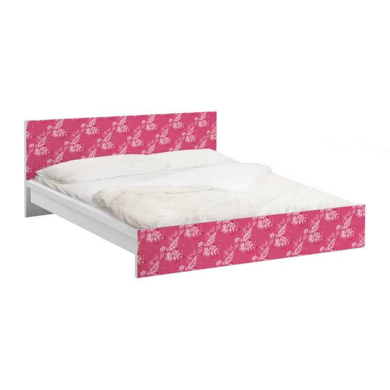 Möbelfolie für IKEA Malm Antikes Blumenmuster