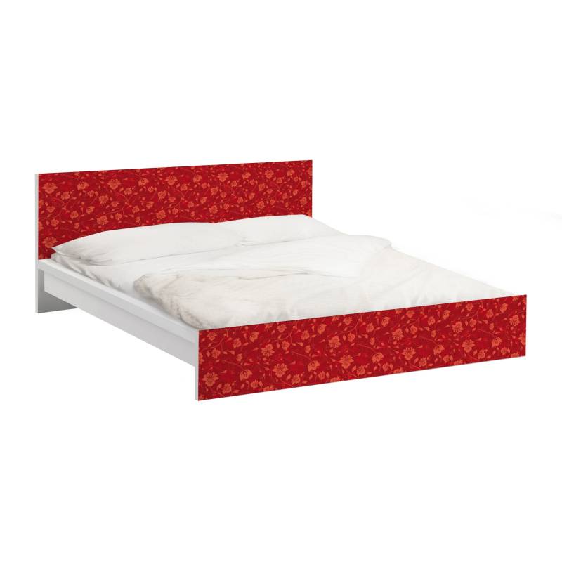 Möbelfolie für IKEA Malm Bett 140 cm Breite The 12 Muses - Terpsichore