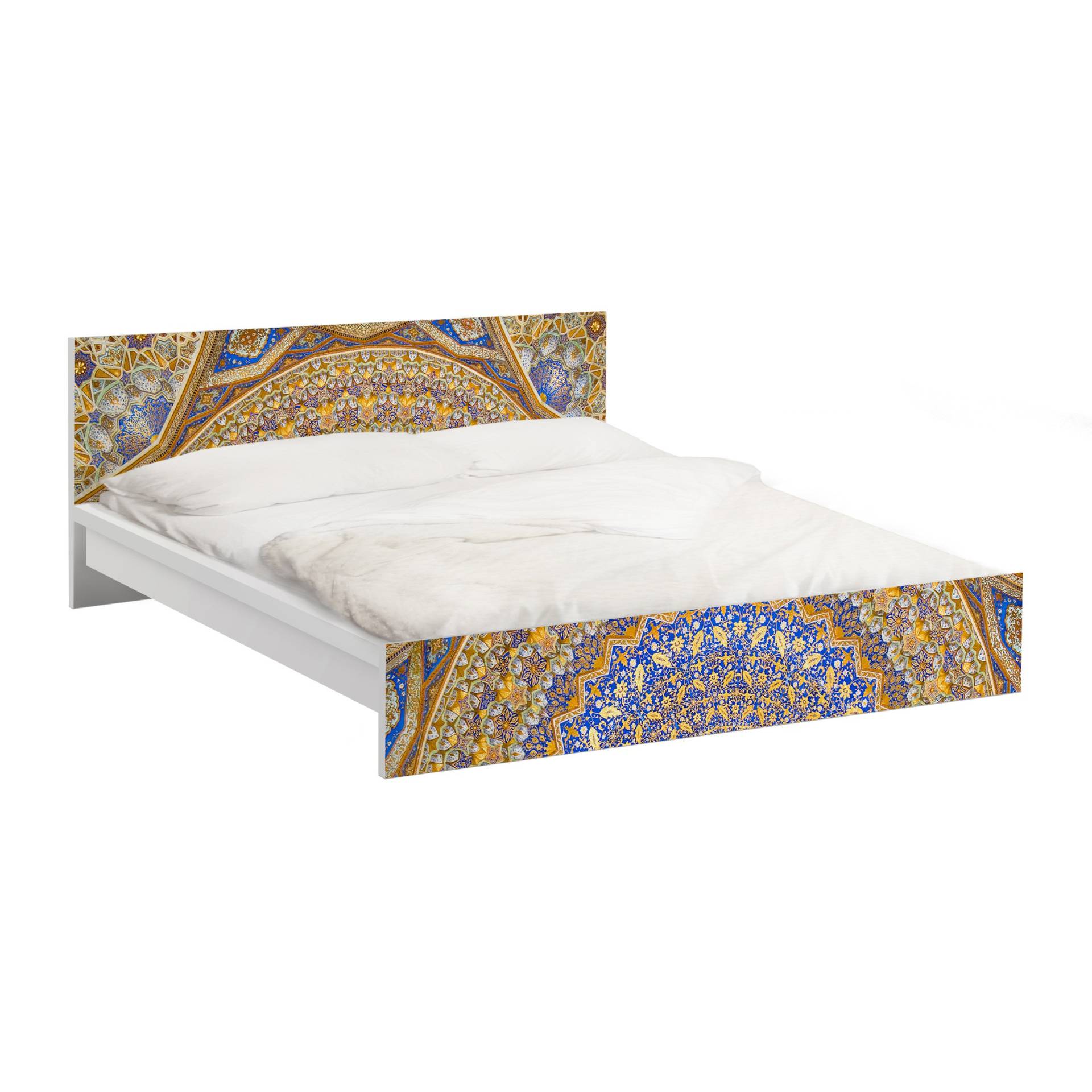Möbelfolie für IKEA Malm Bett 180 cm Breite Dome of the Mosque