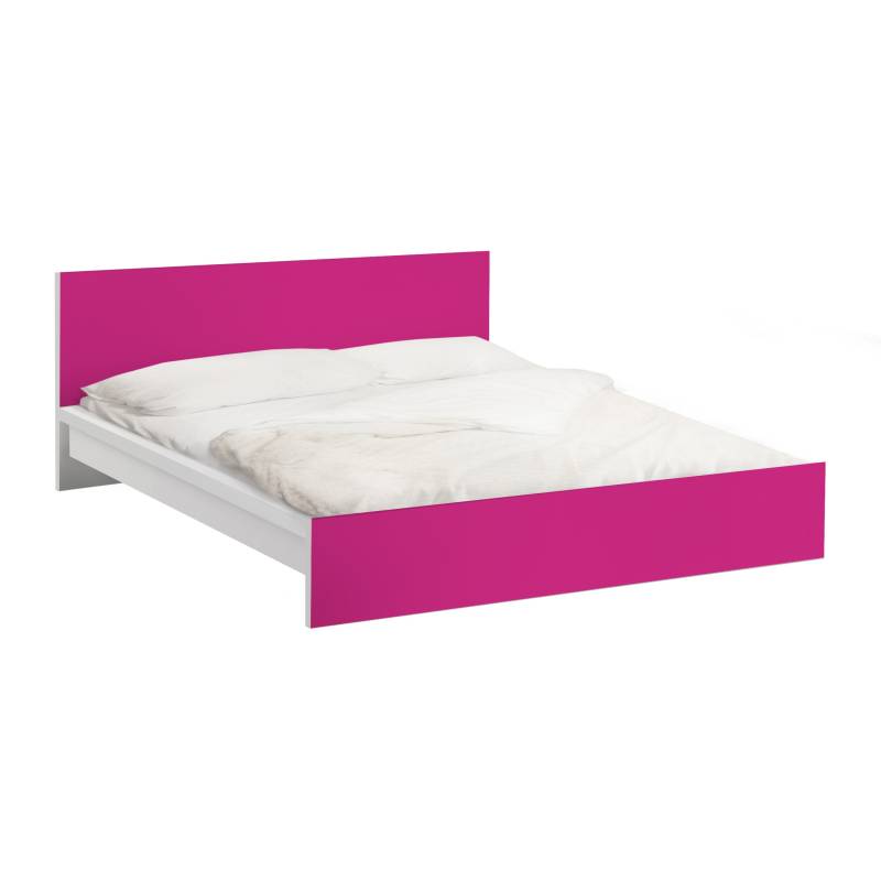 Möbelfolie für IKEA Malm Colour Pink