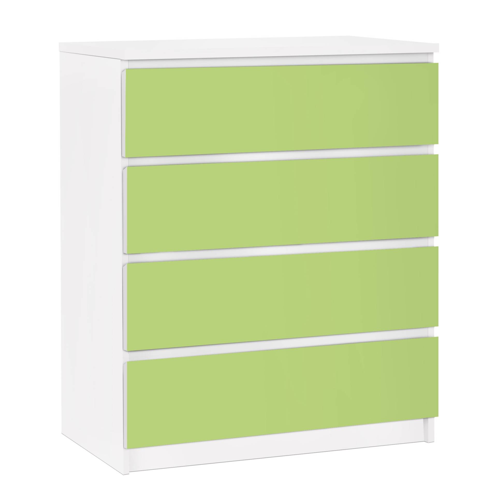 Möbelfolie für IKEA Malm Colour Spring Green