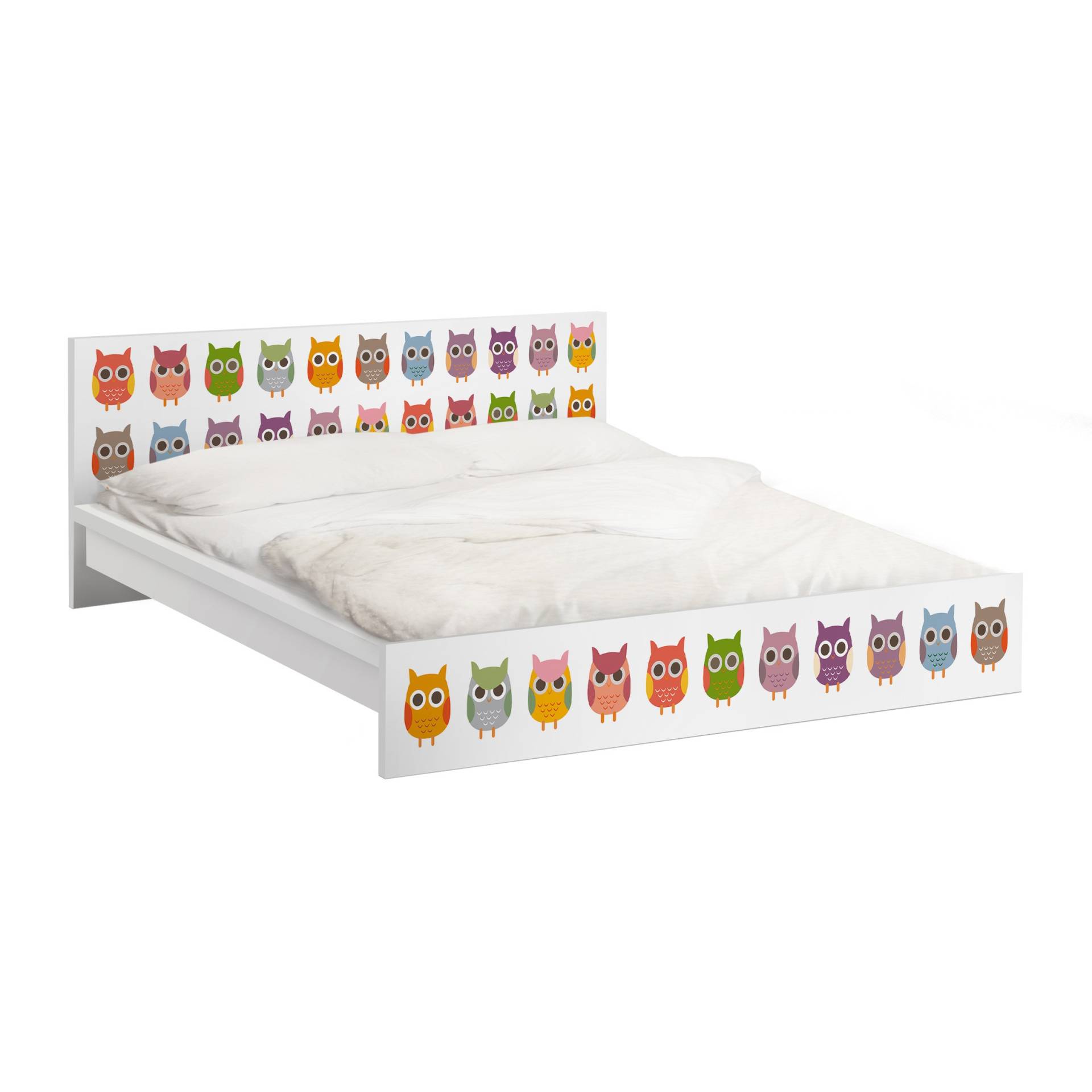 Möbelfolie für IKEA Malm No.EK147 Eulenparade Set II