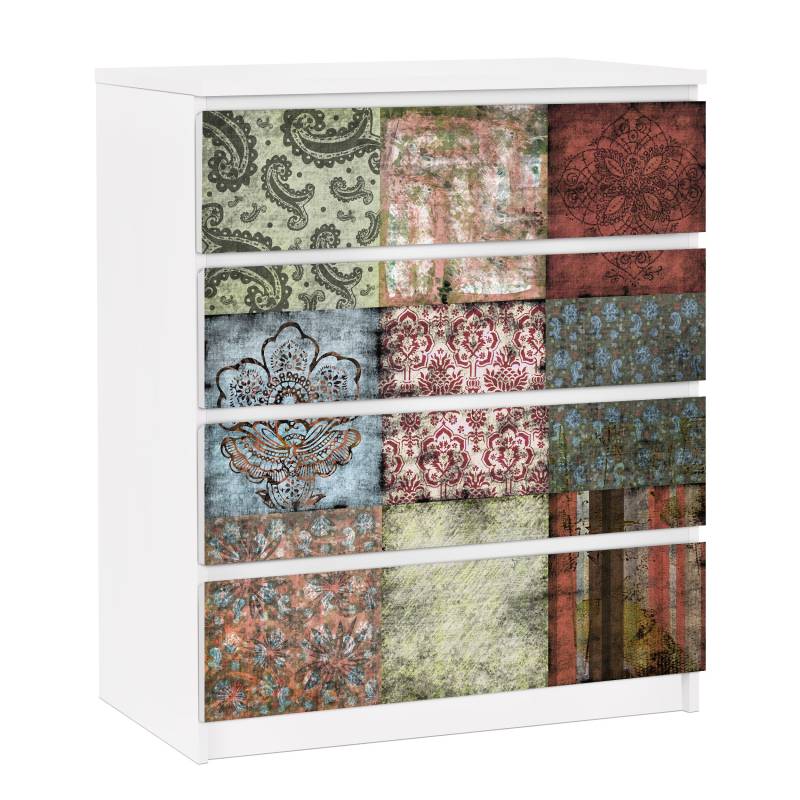 Möbelfolie für IKEA Malm Old Patterns