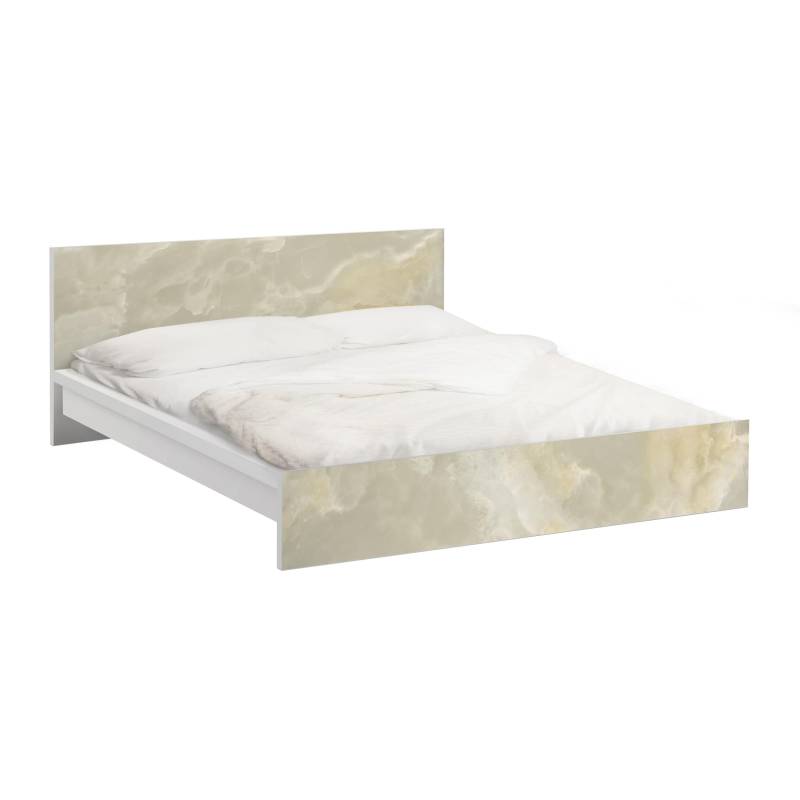 Möbelfolie für IKEA Malm Onyx Marmor Creme