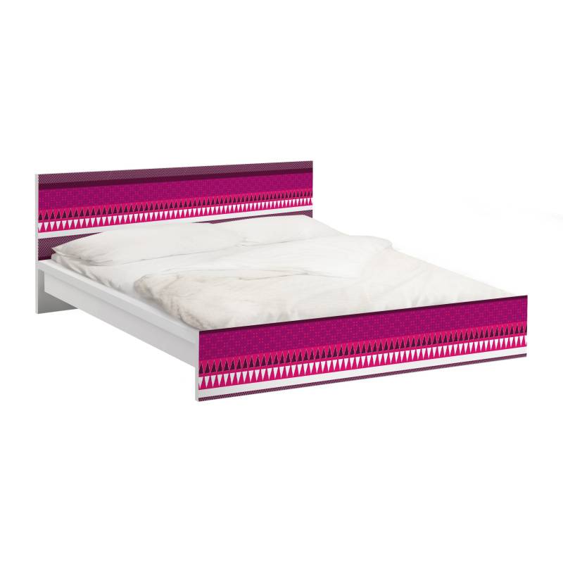 Möbelfolie für IKEA Malm Pink Ethnomix