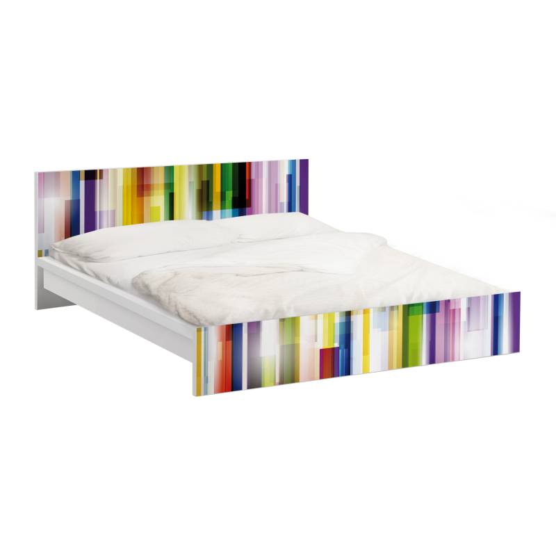 Möbelfolie für IKEA Malm Rainbow Cubes