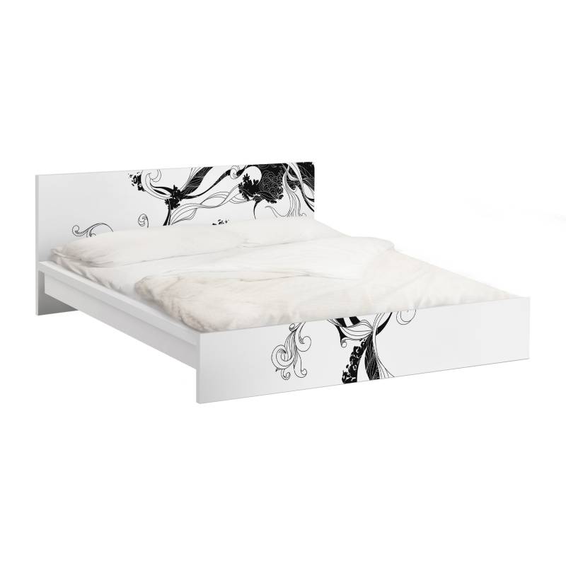 Möbelfolie für IKEA Malm Ranke in Tusche